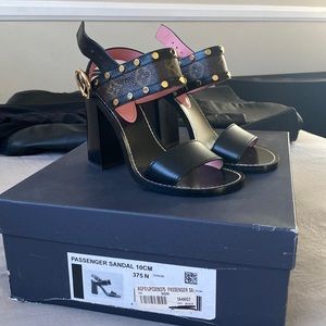 Louis Vuitton Passenger sandal heels